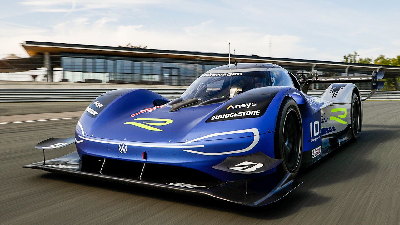 Volkswagen ID.R, test drive em Bilster Berg 2020