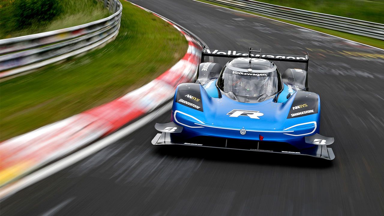 O recorde elétrico do Volkswagen ID.R em Nürburgring-Nordschleife 2019